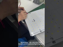 Güneş Enerjili Bahçe Lambası Çip ve Lens Montaj Süreci.