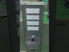 60W Waterproof IP65 3000K All In One Solar Street Light Used In Urban Roads.