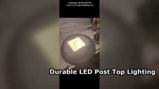 Park ve Şehir İçi Yollarda Kullanılan 60W 4000K Tek Kollu IP66 IK10 Led Bahçe Lambası.