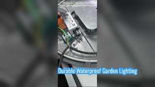 5 Yıl Garantili Döküm Alüminyum Suya Dayanıklı IP66 Led Bahçe Işığı.