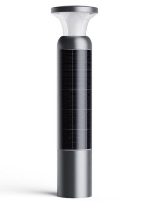 satın al 3.2V 24AH Aluminum Solar Bollard With PC Lens And Glass Cover Waterproof IP66 Used In Parks. online manufacture