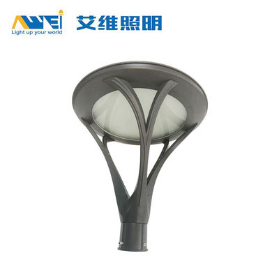 Bahçeler İçin 5 Yıl Garantili Alüminyum IP66 30W-110W Koyu Bronz LED Bahçe Direk Aydınlatma Armatürleri