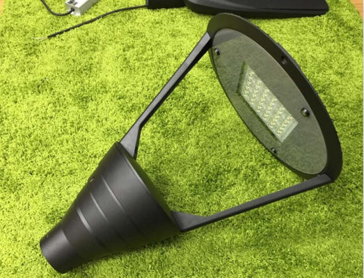 Koyu Bronz 9600lm Açık Açık Işık Aygıtları 30-80W Şehir LED Işıklandırma Ölçme Kaplama Alüminyum Malzemesi ETL Onaylandı
