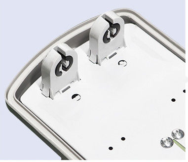 4 Ayak Tüpü Su Geçirmez Led Işık Fikstür Hava Geçirmez Işık Fikstürü 120 ° Işın Açısı