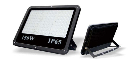 IP65 Dışarıdaki LED Fırtına Işıkları AW-FL230 12000lm Alüminyum Siyah Soğuk Beyaz 50W LED Güvenlik Fırtına Işıkları