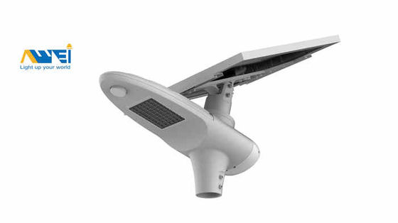 Su geçirmez IP65 Otomatik Yoğunluk Kontrollü Entegre Güneş LED Sokak Işığı 40-120W 7 Yağmurlu Gün Çalışır