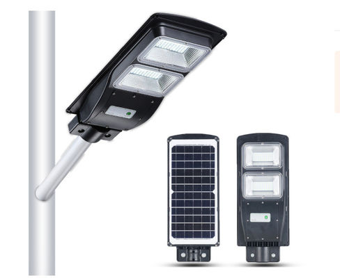 Öldürme Alüminyum Dış Yol Işığı Uzaktan Kumanda Ip65 Su geçirmez 20w 40w 60w All In One Solar LED Sokak Işığı